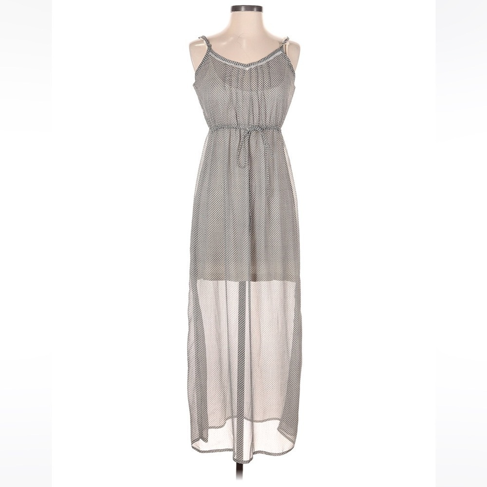 Staring at Stars Black and White Maxi Dress